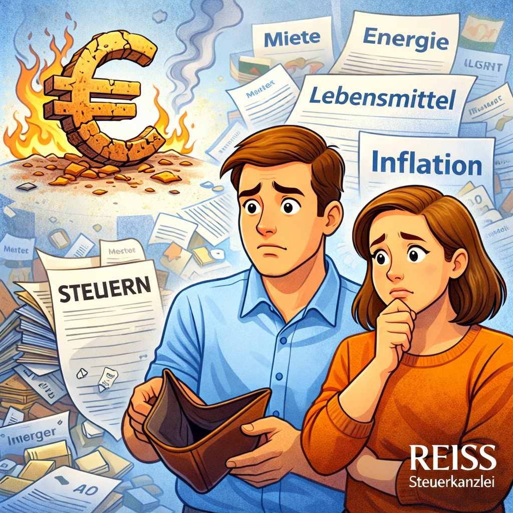 menschen miete Energie Lebensmittel Inflation reiss steuerkanzlei
